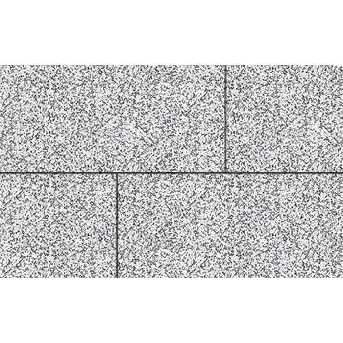 Плитка тротуарная Квадрум Б.7.К.8 Стоунмикс бело-чёрный 600x600x80 мм